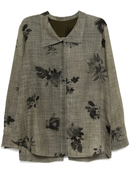 Back Pleats Shirt