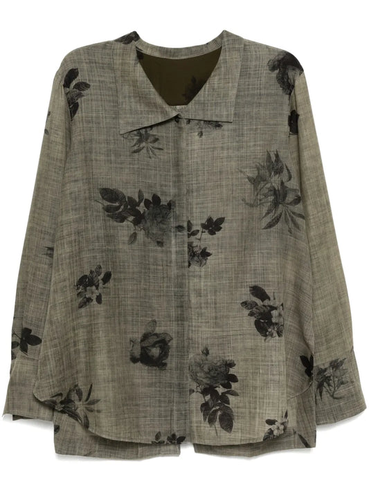 Back Pleats Shirt