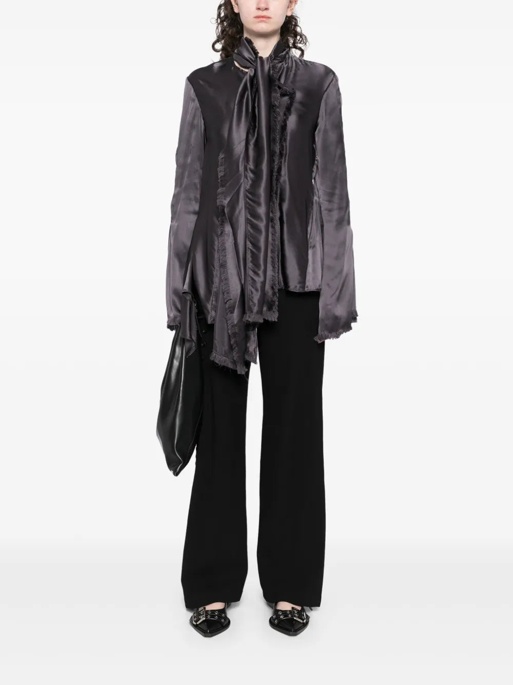 Frayed Detailing Shirt