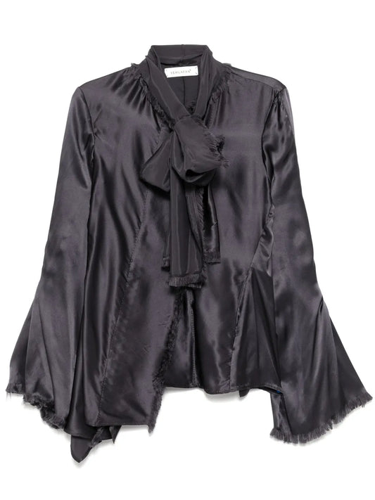 Frayed Detailing Shirt