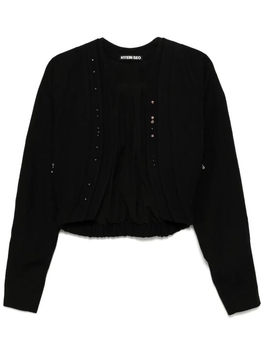 Bead Embellishment Cardigan