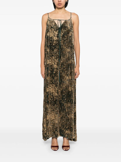 Graphic-Print Dress