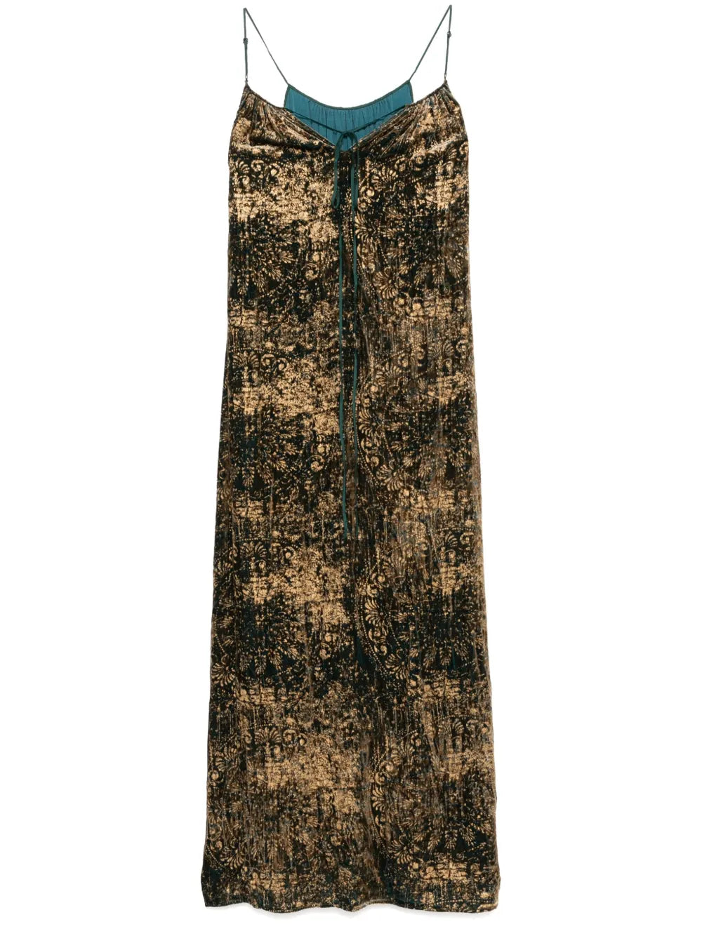 Graphic-Print Dress