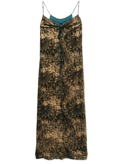 Graphic-Print Dress