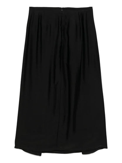 A-Line Midi Skirt