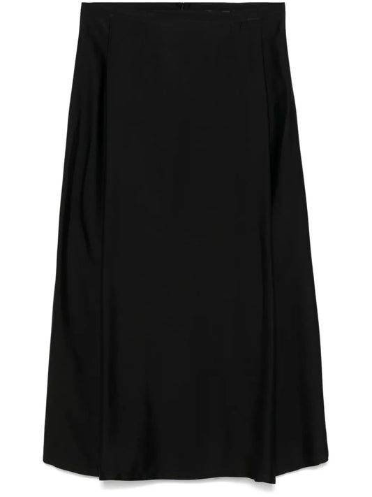 A-Line Midi Skirt