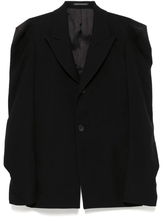Damaged Gabardine-Sleeved Gusset Jacket