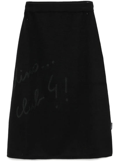 Jacquard Knitted Skirt