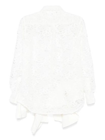 Guipure-Lace Shirt