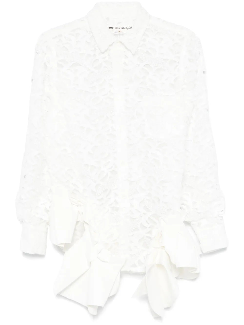 Guipure-Lace Shirt