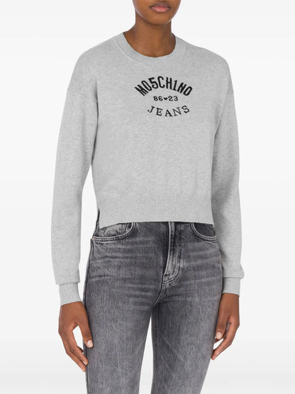 Logo-Intarsia Jumper