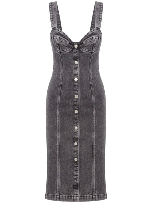 Denim Midi Dress