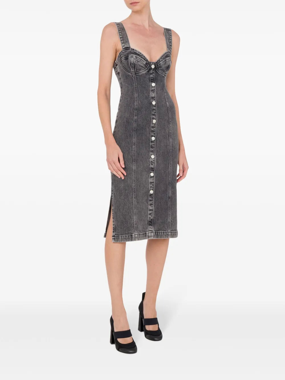 Denim Midi Dress