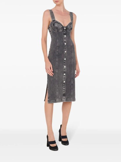 Denim Midi Dress