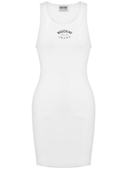Logo-Print Mini Dress