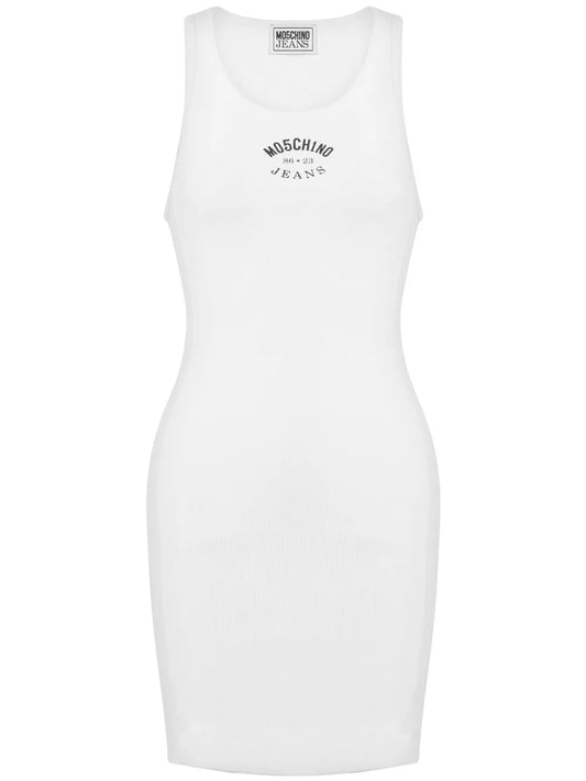 Logo-Print Mini Dress