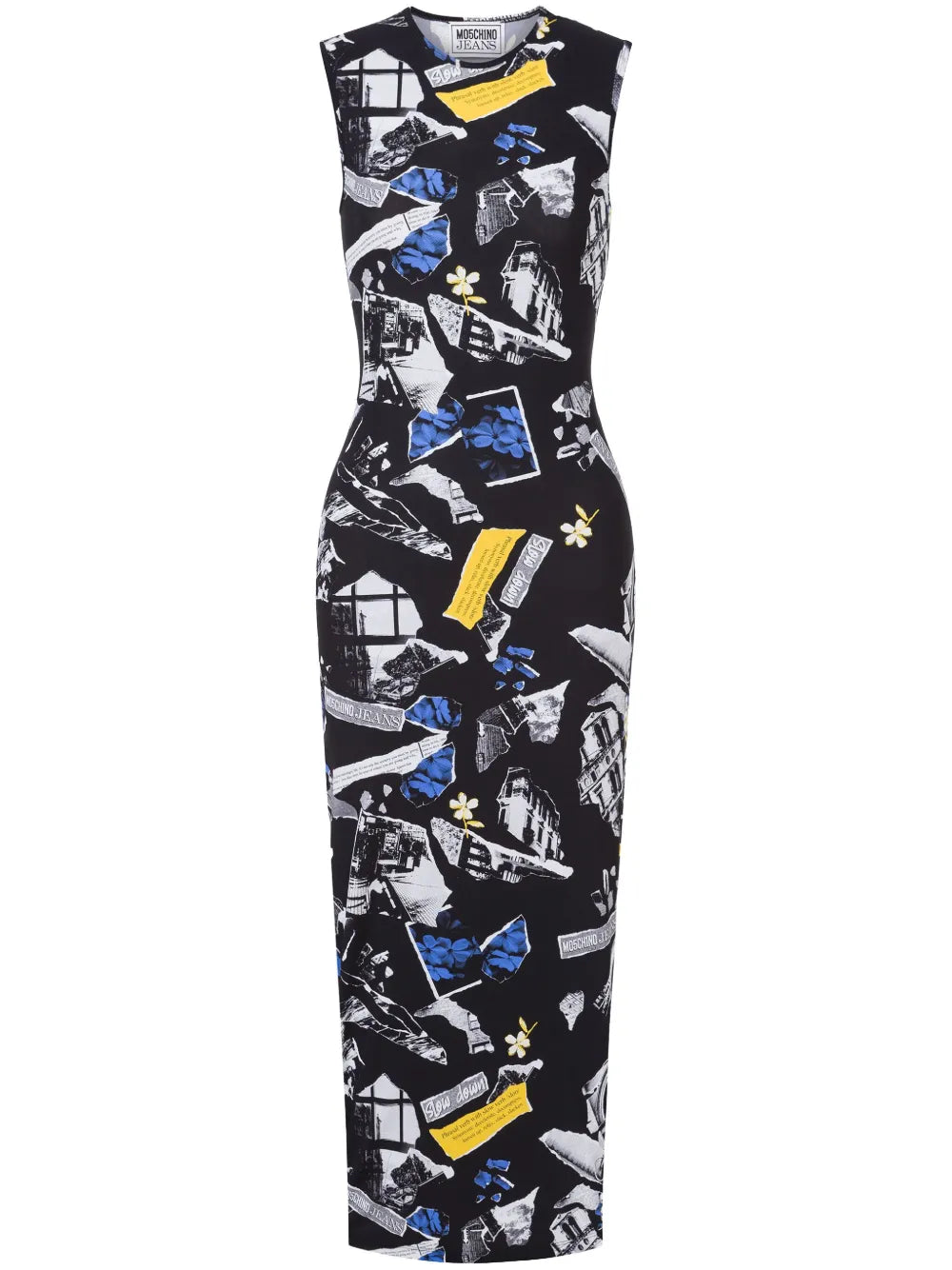 Printed Midi Dress