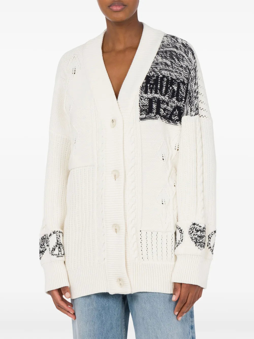 Cable-Knit Cardigan