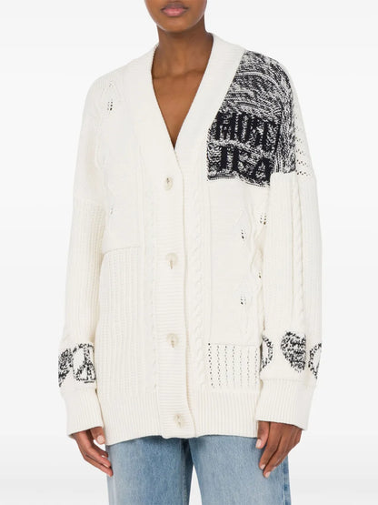Cable-Knit Cardigan