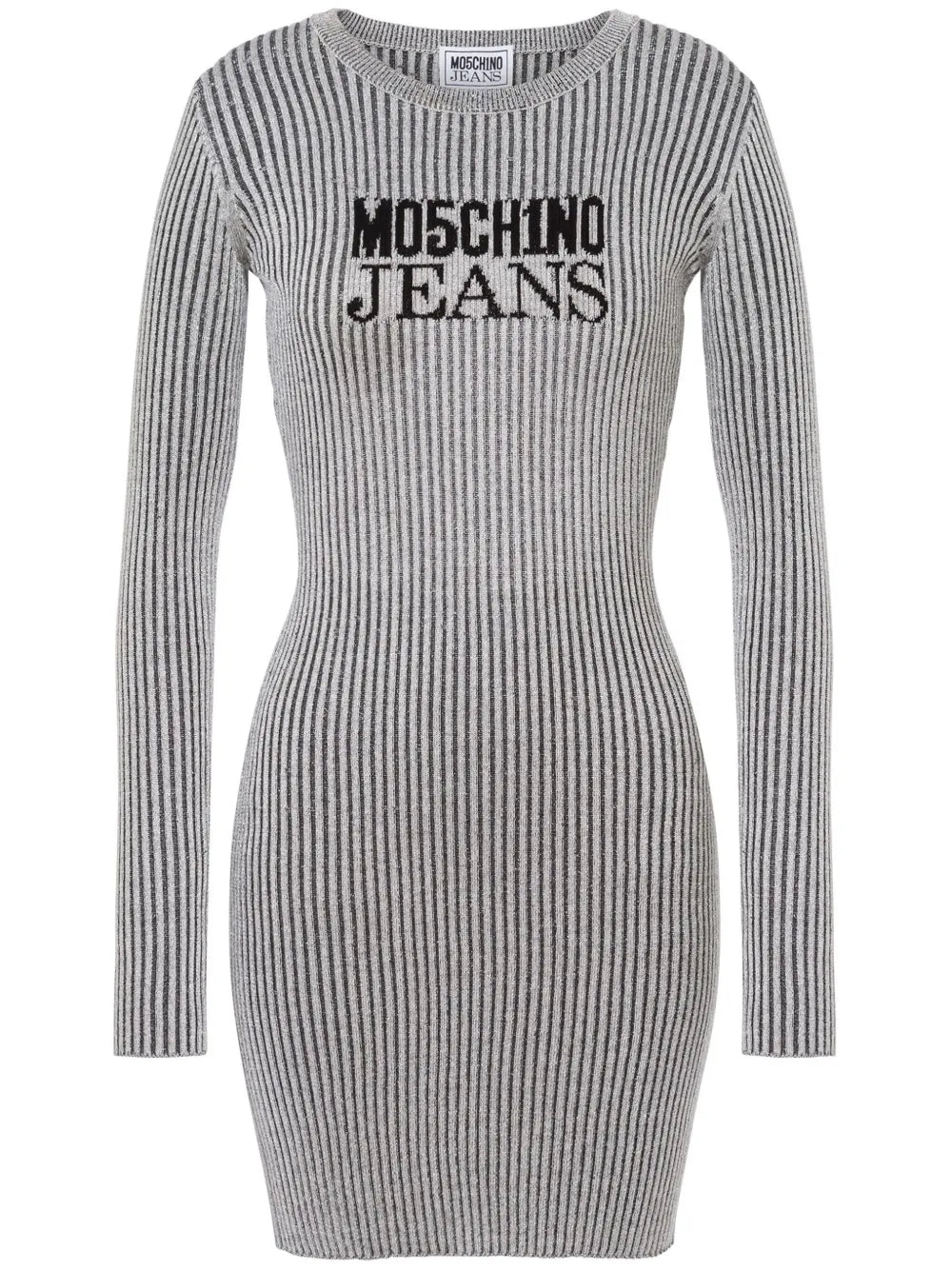 Cut-Out Striped Dress