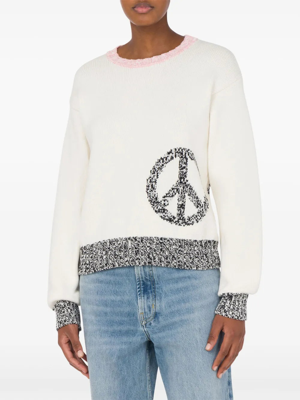 Peace Intarsia Jumper