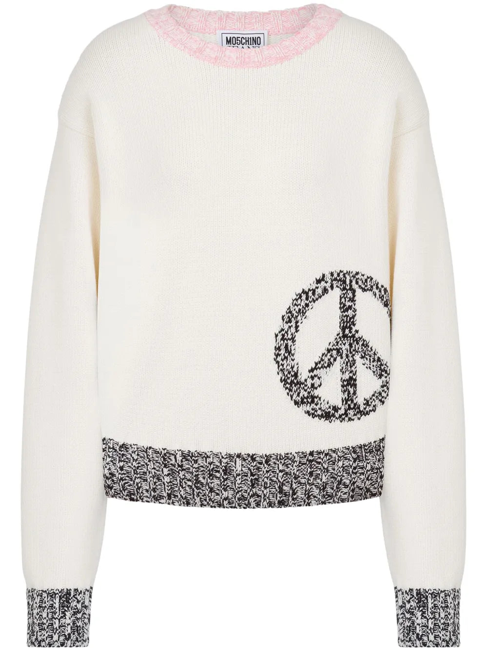 Peace Intarsia Jumper