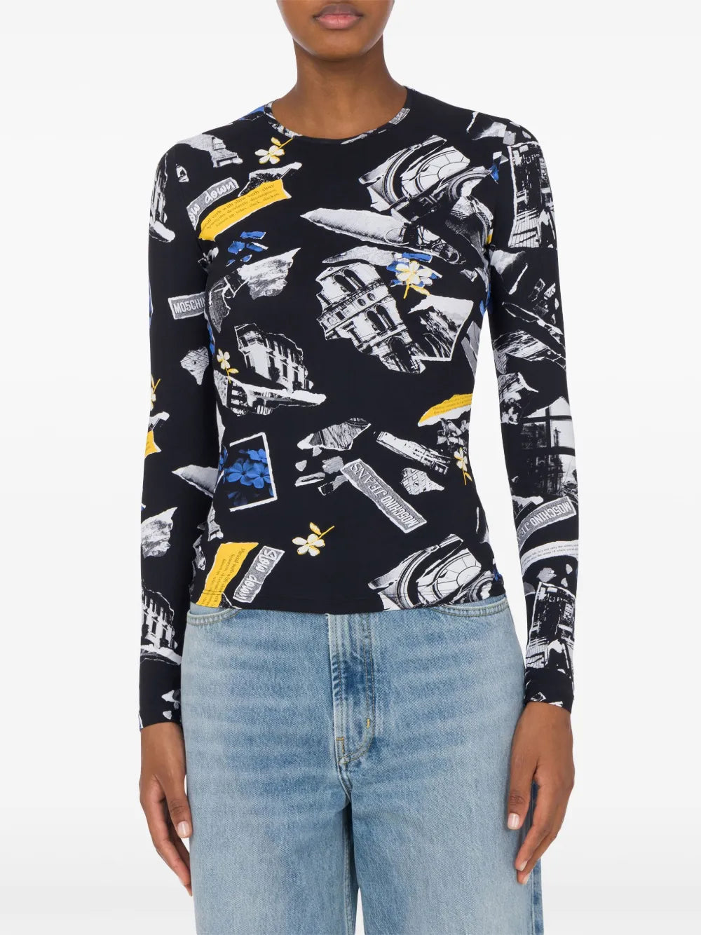 Graphic-Print Top