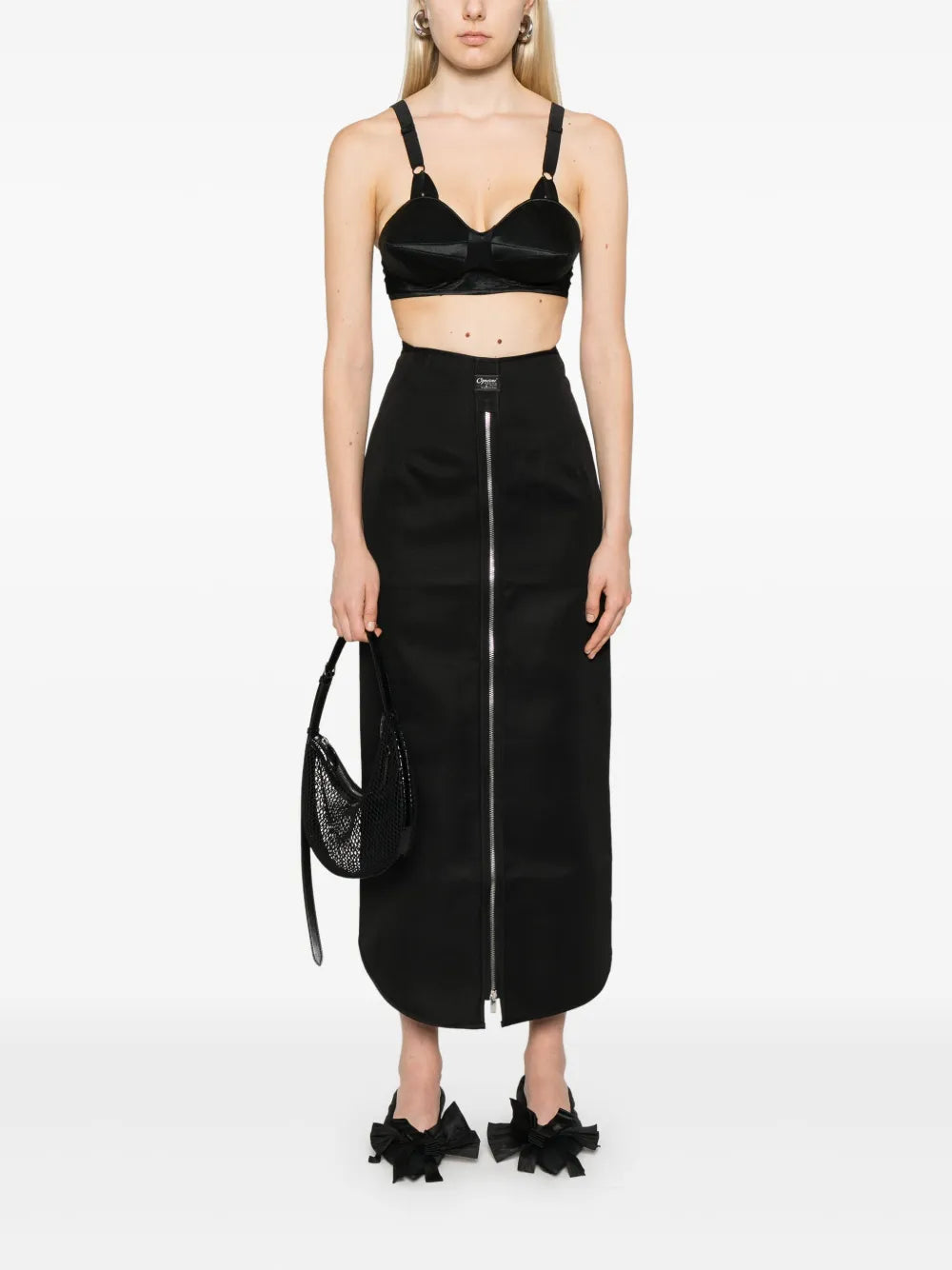 Zip Maxi Skirt