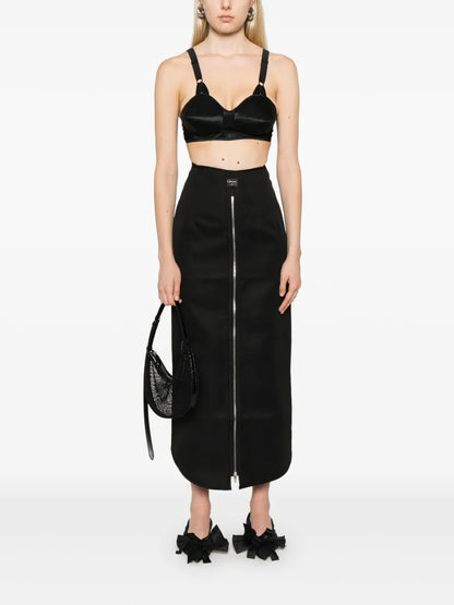 Zip Maxi Skirt