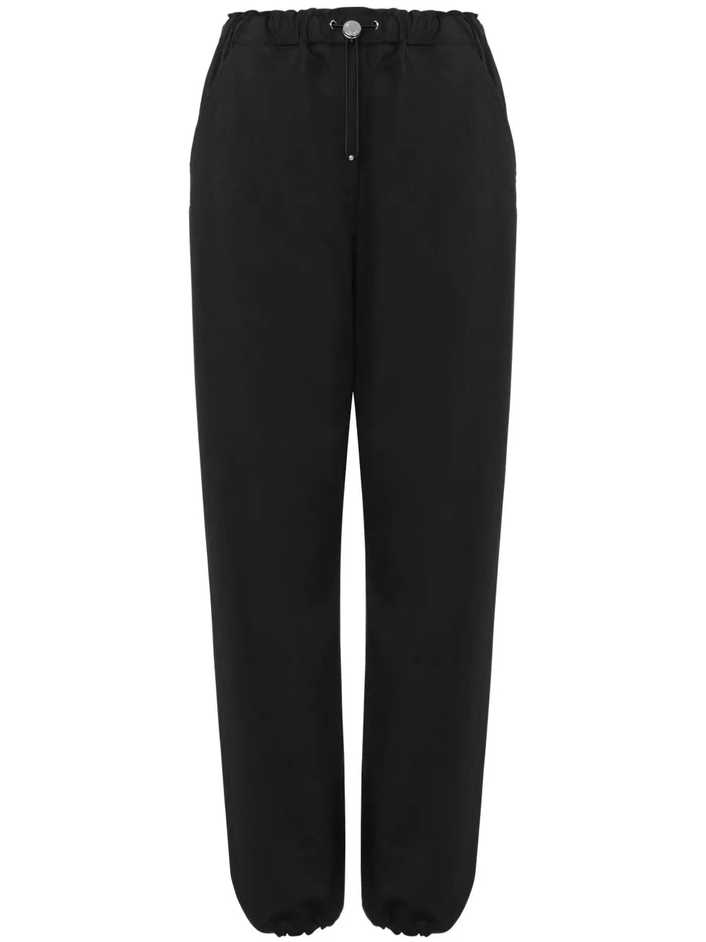Elasticated-Ankles Track Pants