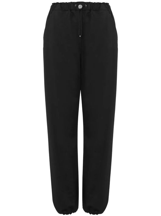 Elasticated-Ankles Track Pants