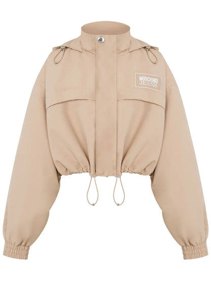 Cropped Hooded Jacket