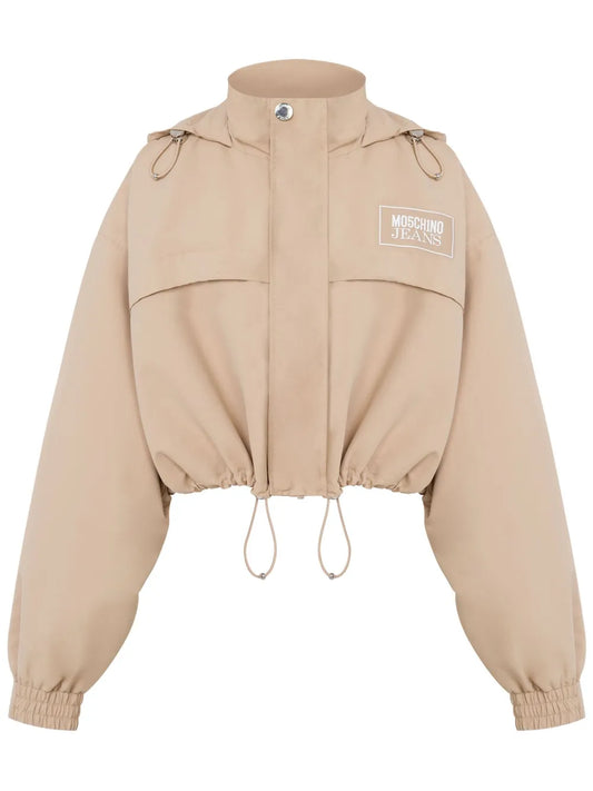 Cropped Hooded Jacket