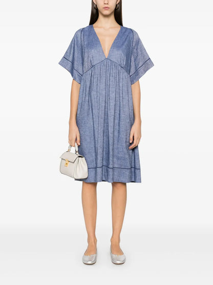 Flared Mini Dress