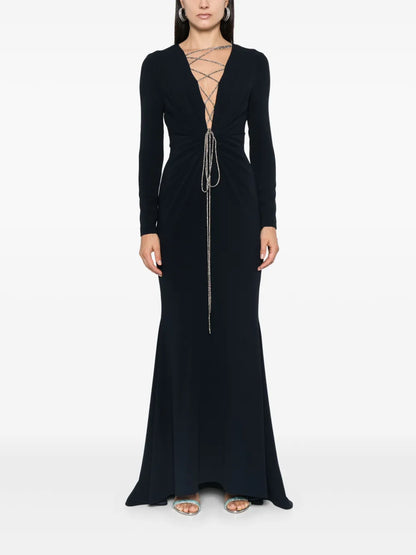 V-Neck Gown