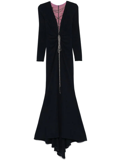 V-Neck Gown