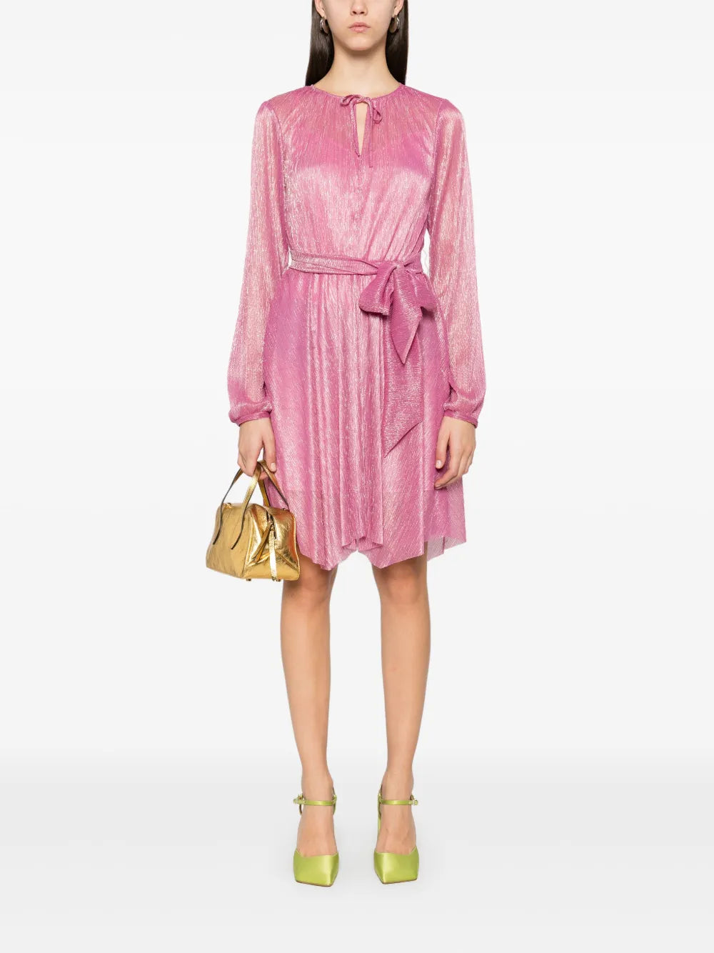 Lurex Mini Dress