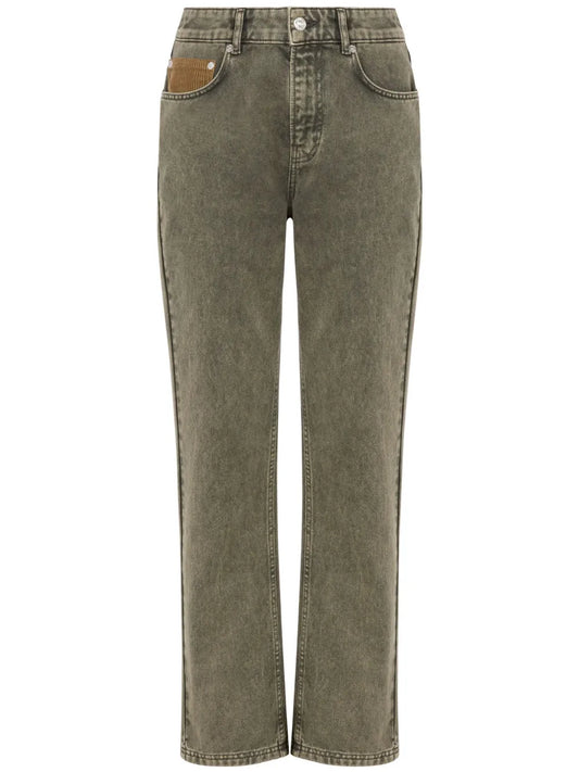 Flared Cropped Jeans