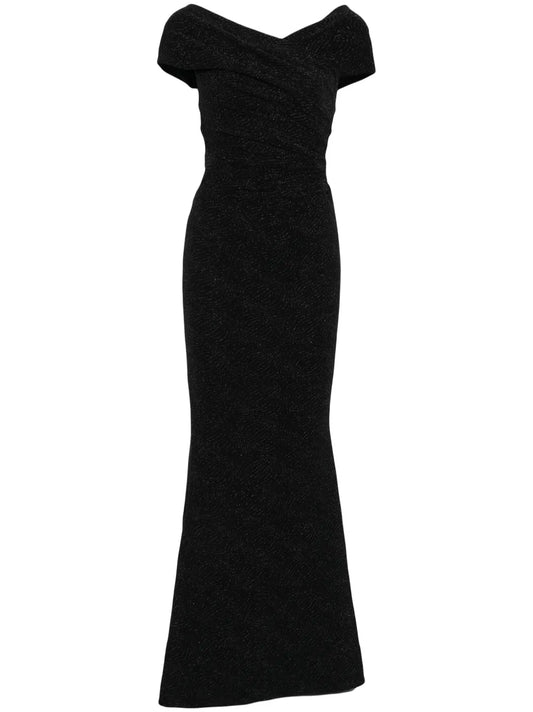 Metallic Maxi Dress