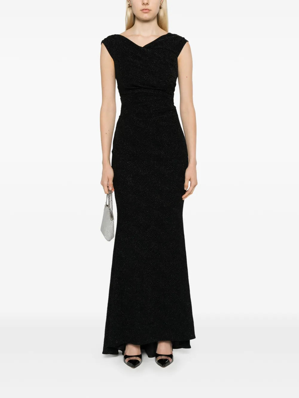 Metallic Maxi Dress