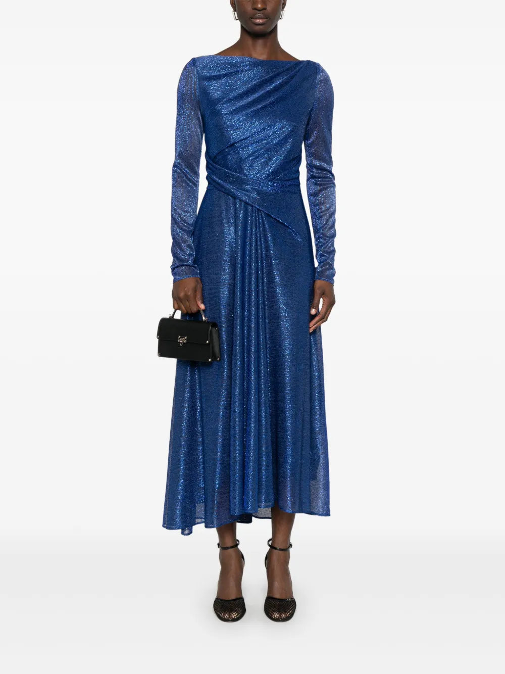 Gathered Midi Dress