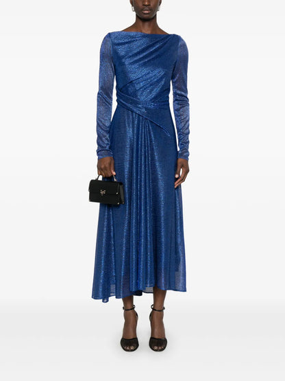 Gathered Midi Dress