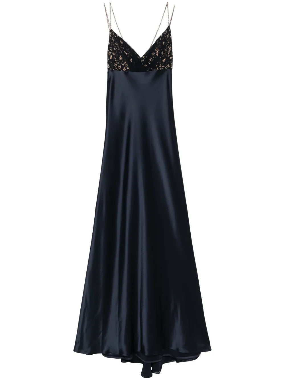 Lace-Detail Gown