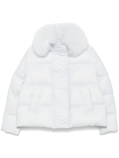 Faux-Fur Detail Puffer Jacket