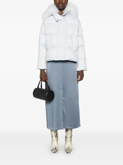 Faux-Fur Detail Puffer Jacket