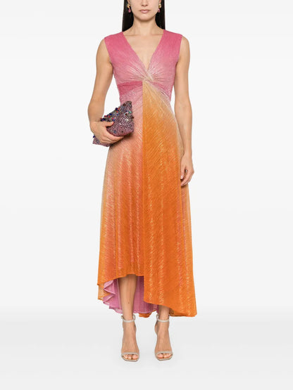 Gradient Lurex Gown