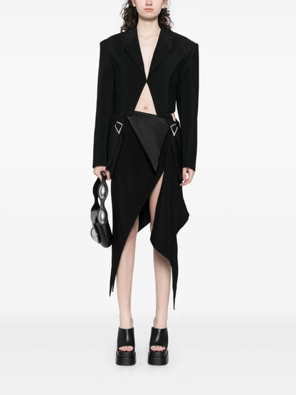 Buckled Tailored Blazer