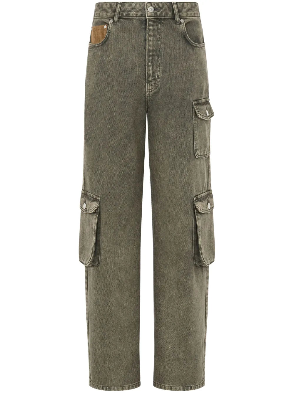 Straight-Leg Cargo Jeans
