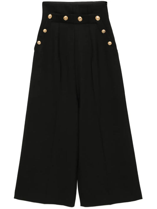 Straight-Leg Trousers