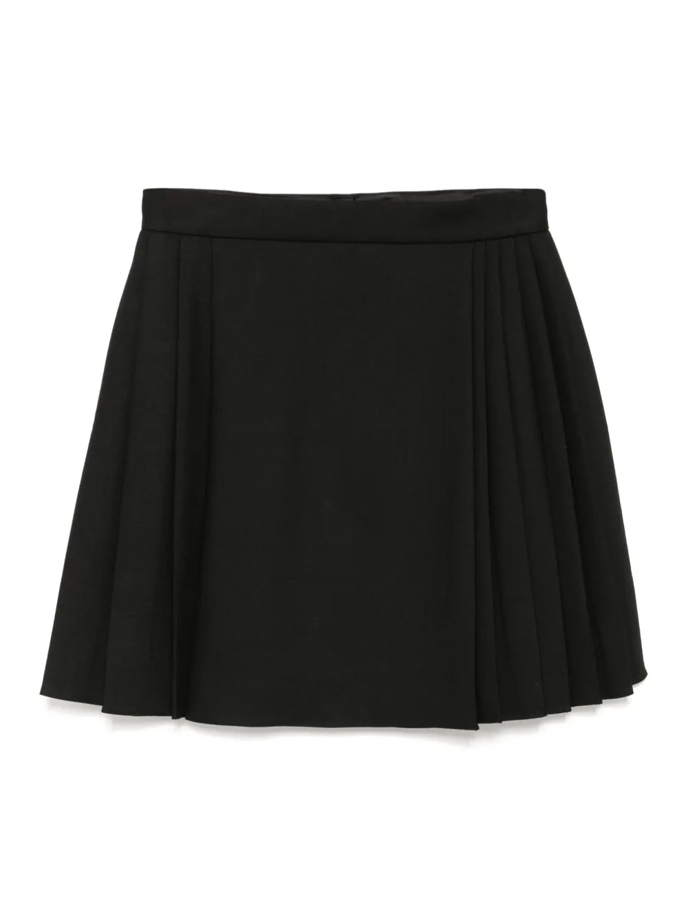 Wrapped Pleated Skirt